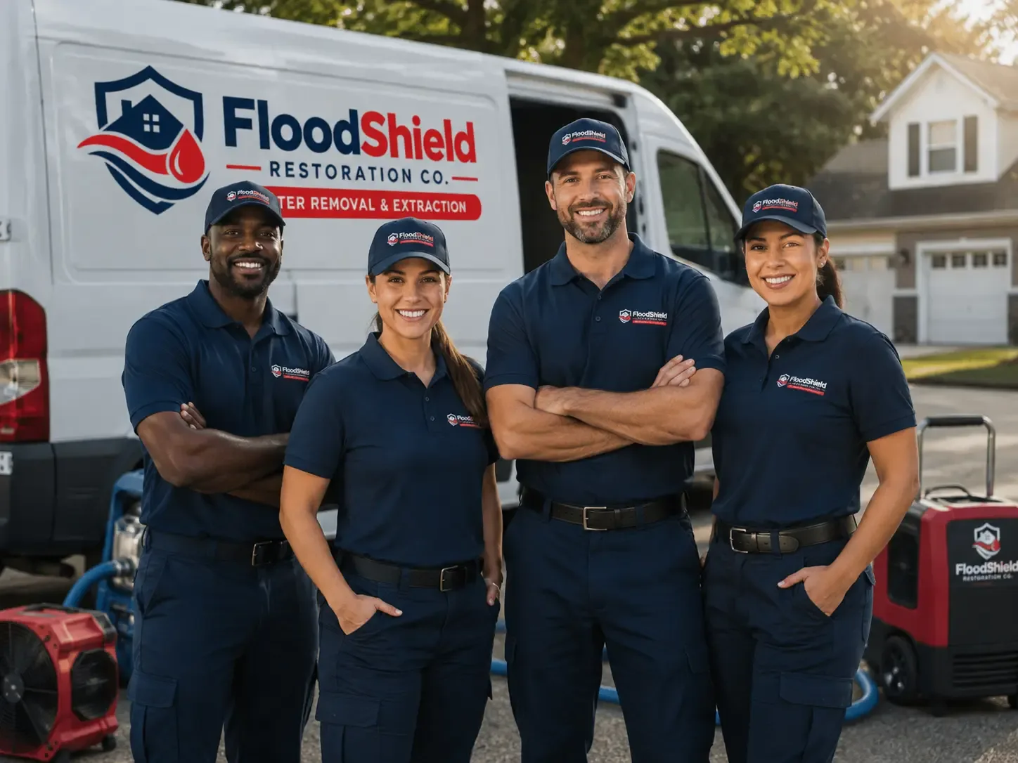 Flood Damage Restoration company in Custer, WA